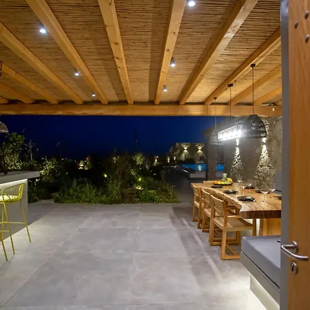 Mykonian Luxury Filyra - Private Pool 빌라 *